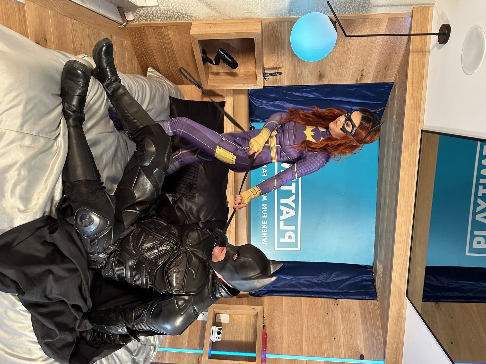 Batman gets dominated by BatGirl - 34 Pics
