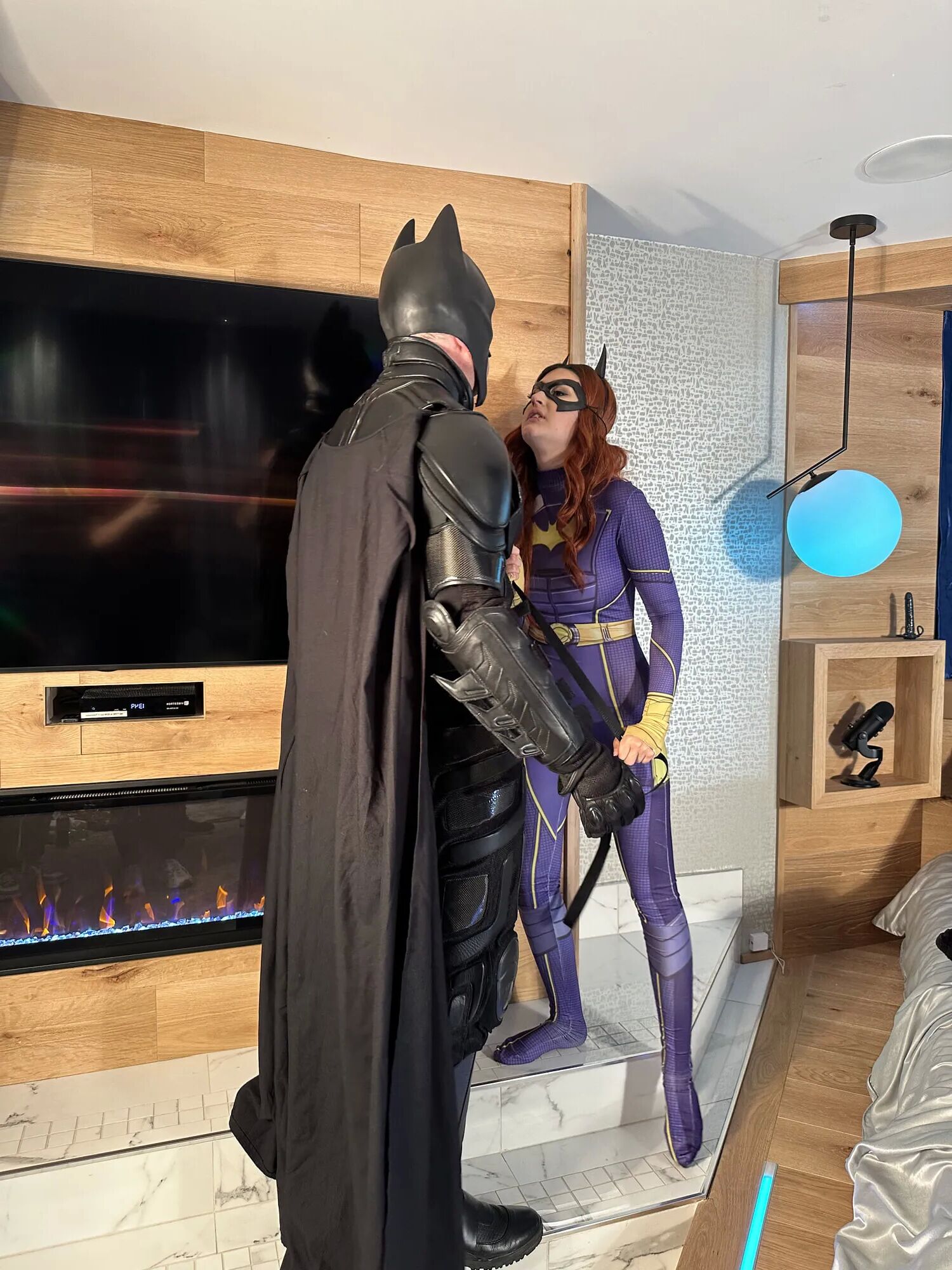 Batman gets dominated by BatGirl - 34 Pics