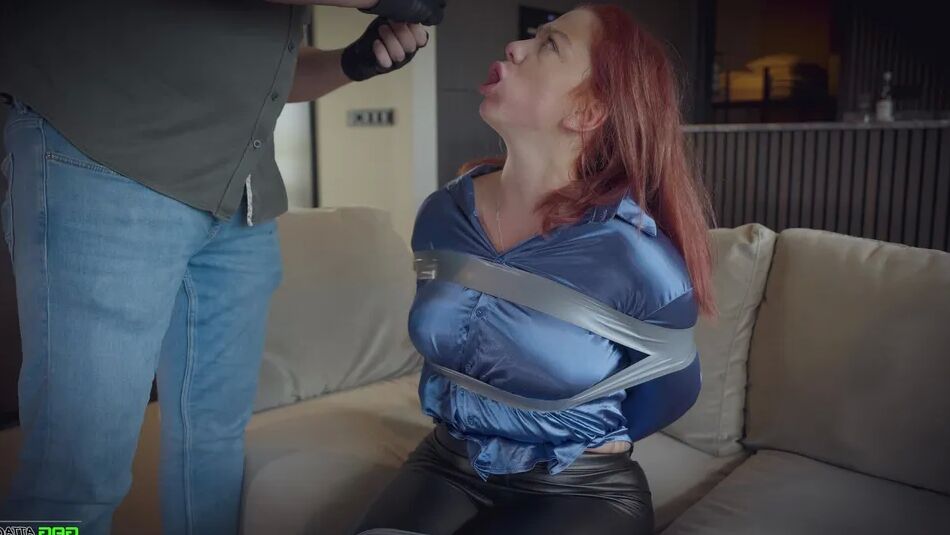 16 Pics Daisy - Secretary Tape Bondage