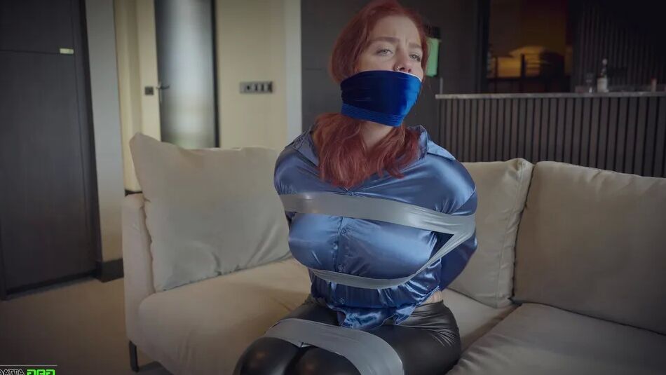 16 Pics Daisy - Secretary Tape Bondage