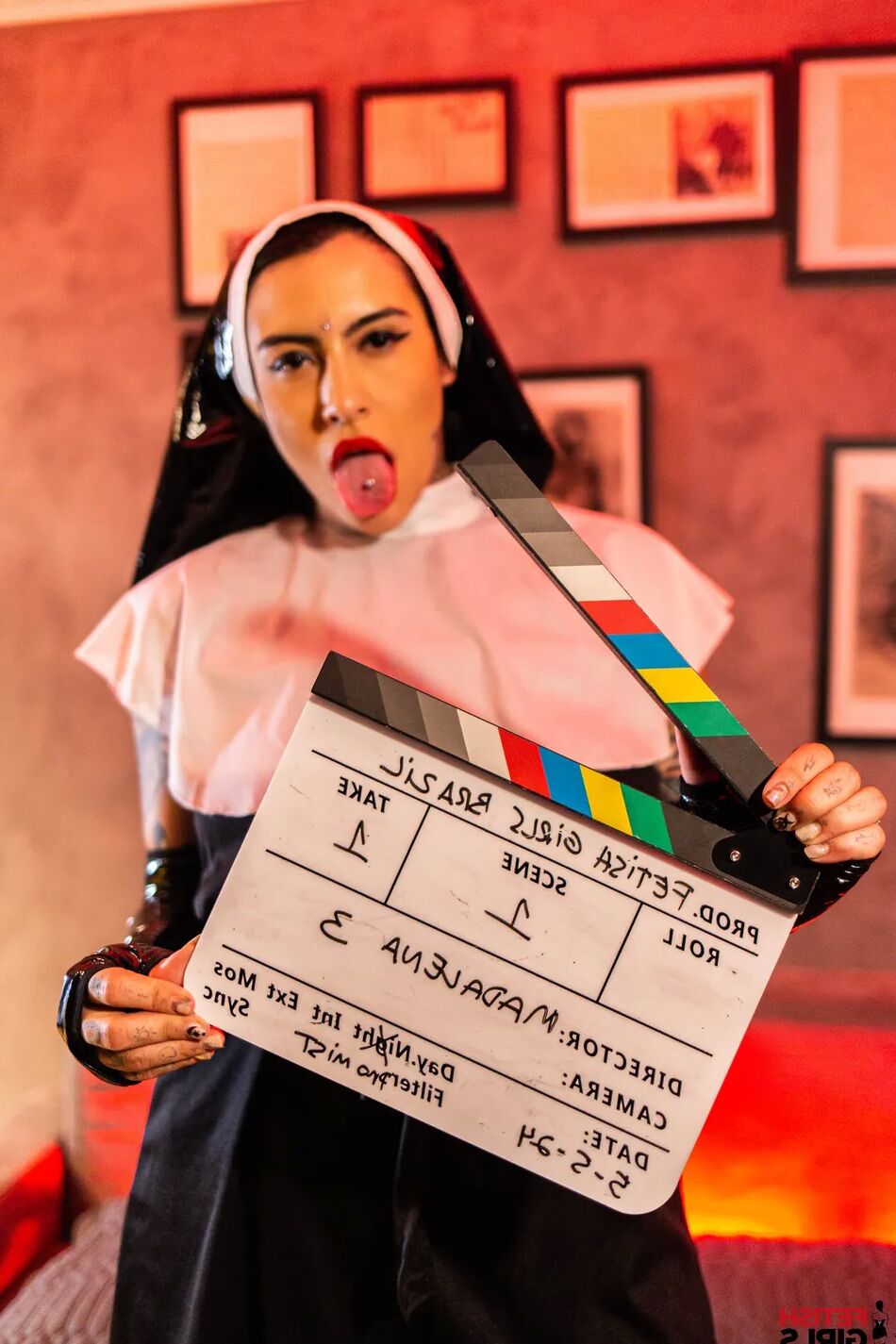 20 Pics Madalena is no longer Immaculate, the priest fucked her puss