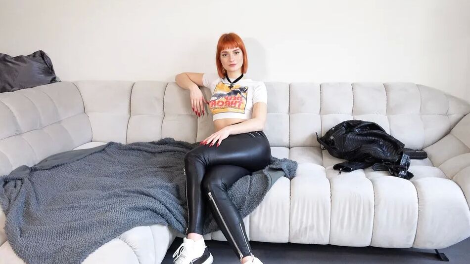 12 Pics German Skinny Redhead Teen Dolly Dyson at Casting Fuck
