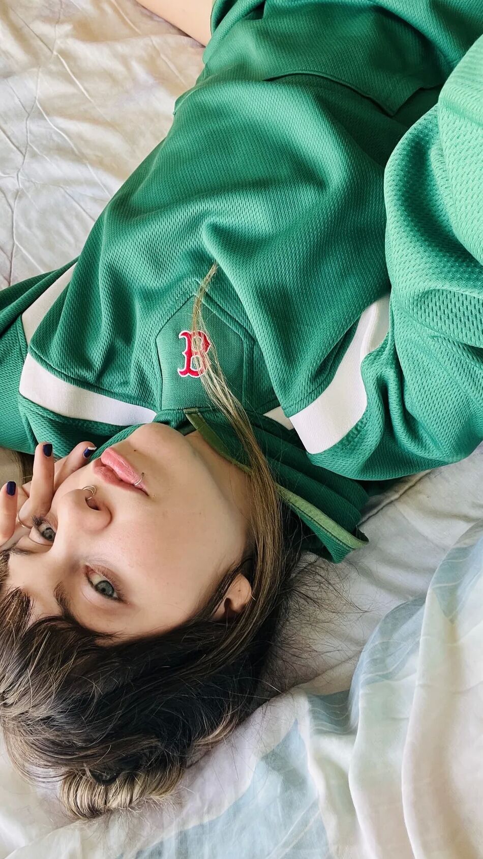 9 Pics Wearing green for good luck