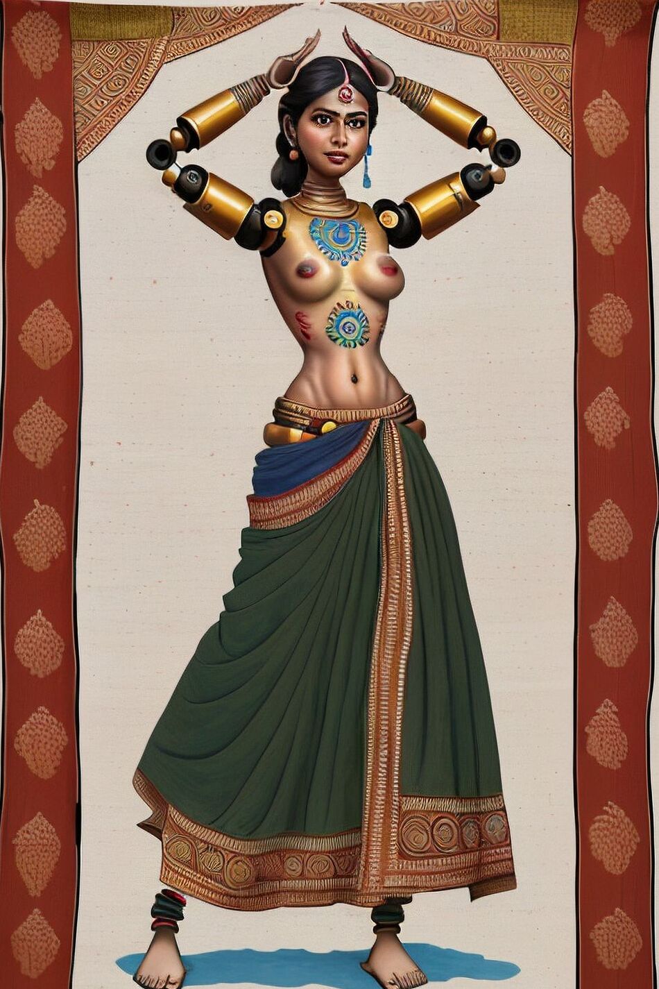 17 Pics Desi Mecha