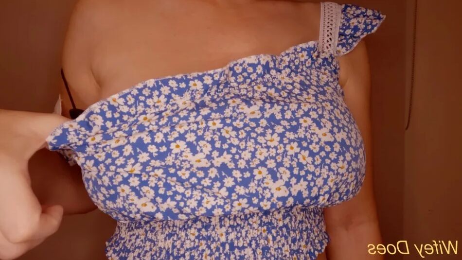10 Pics Hot MILF licks her own nipples