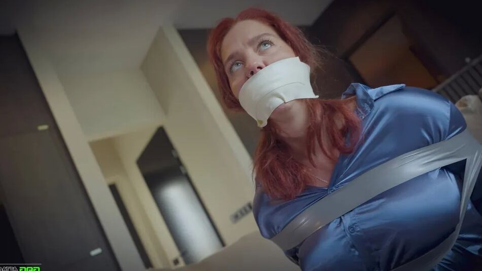 16 Pics Daisy - Secretary Tape Bondage