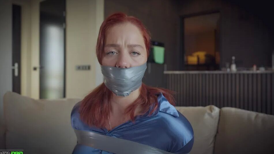 16 Pics Daisy - Secretary Tape Bondage