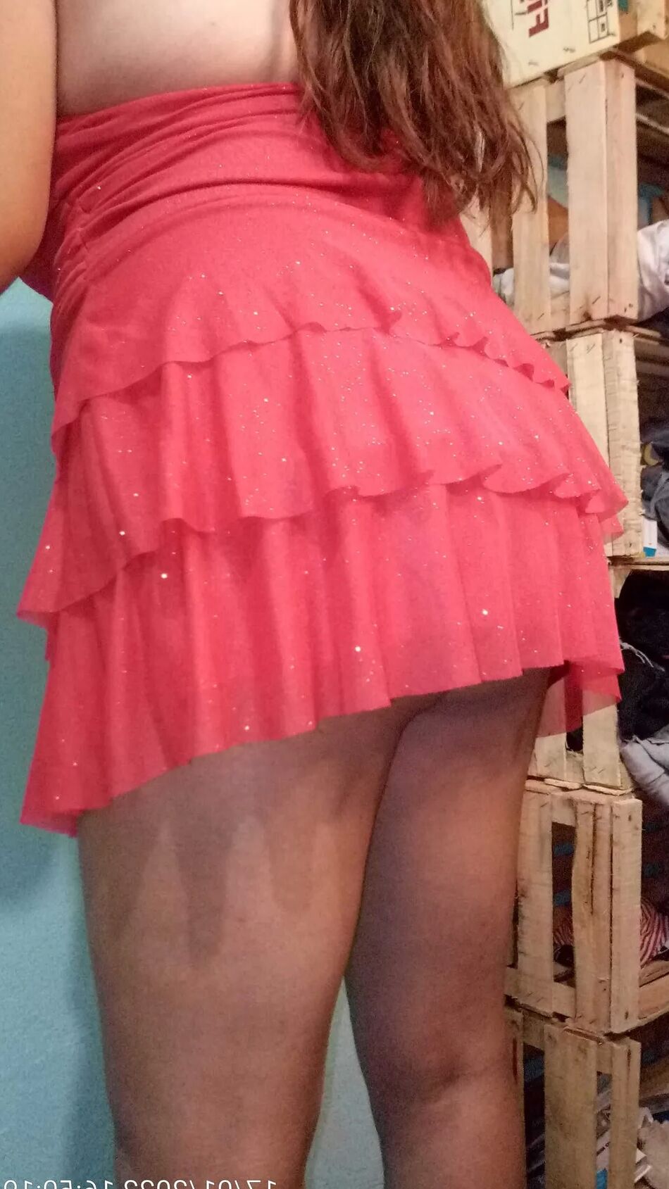 6 Pics Pack 11: Usa un mini vestido rosado