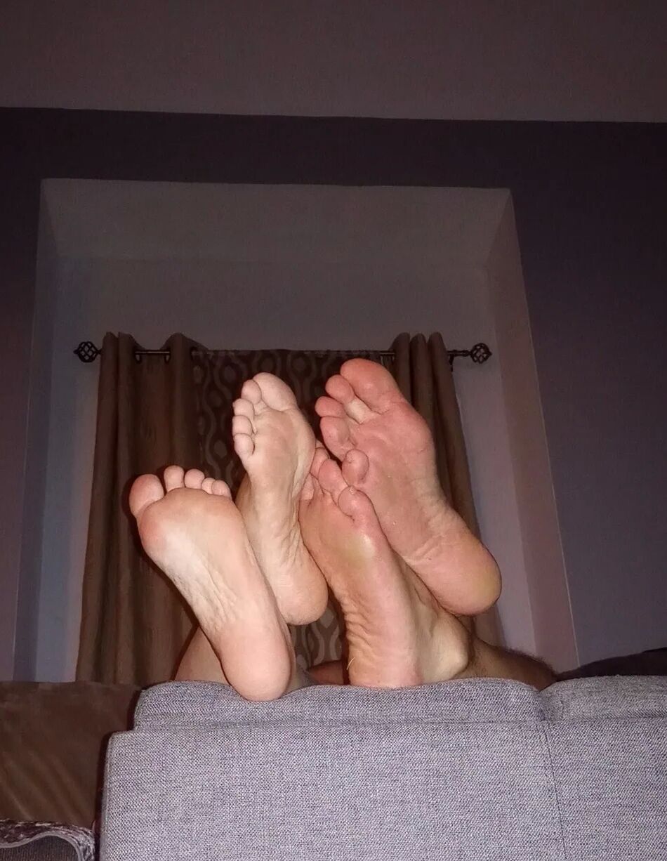 15 Pics Do you like our feet together