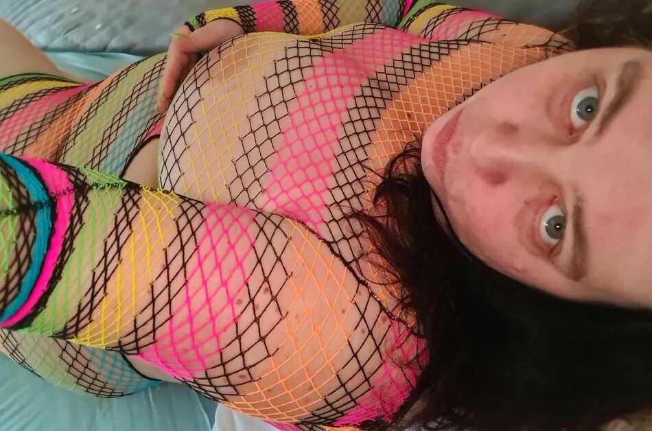 15 Pics Rainbow BBW