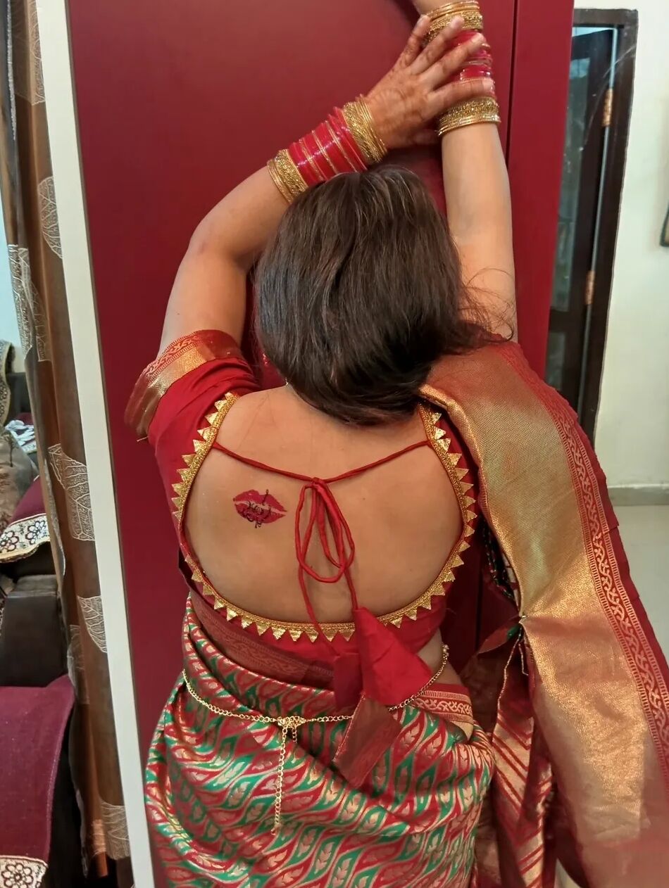 6 Pics My wife Ankita dressed up for her ex boyfriend