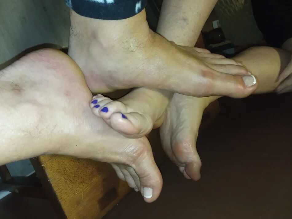 15 Pics Do you like our feet together