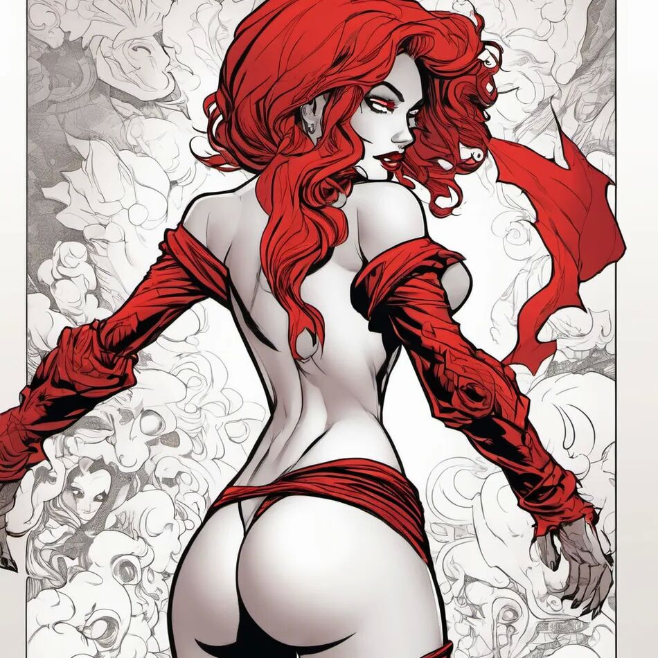 20 Pics Sexy in Red