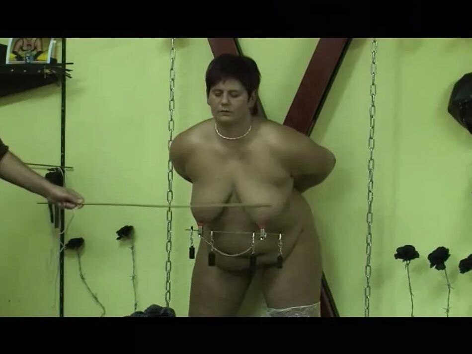 16 Pics BDSM action, wrapped in foil and spanked
