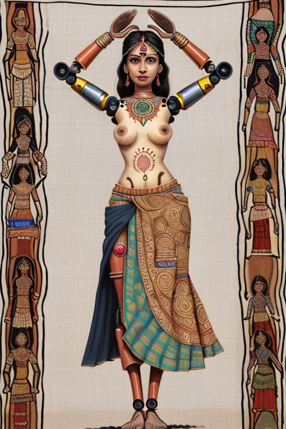 17 Pics Desi Mecha