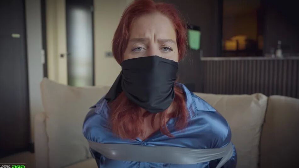 16 Pics Daisy - Secretary Tape Bondage
