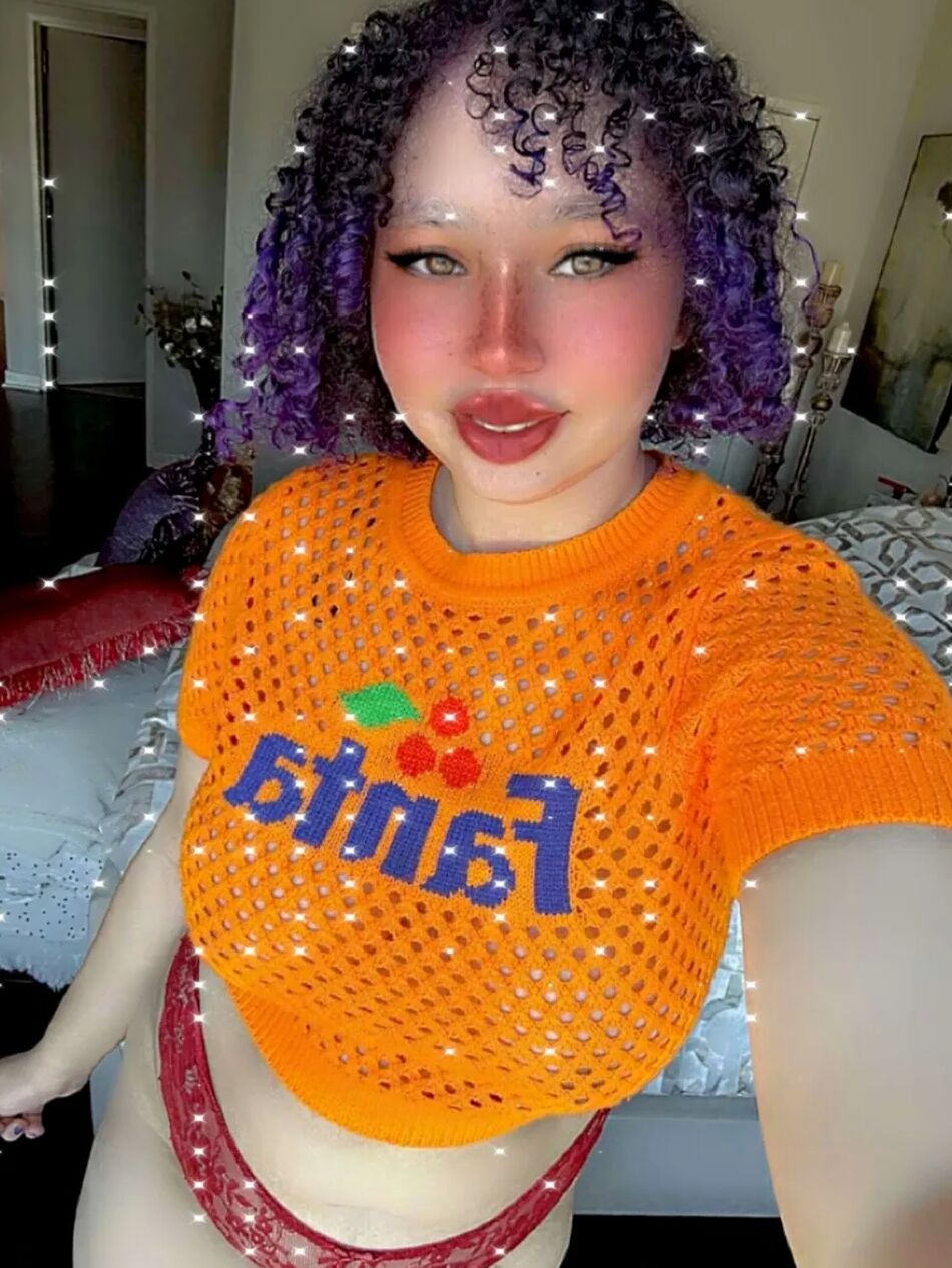 6 Pics Big Tiddy Orange Fanta Girl Aamira Ardalan
