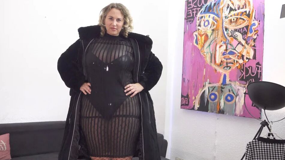 15 Pics German Scout - BBW Mature Kathy Deep at Casting Fuck