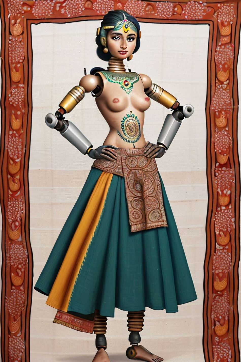 17 Pics Desi Mecha