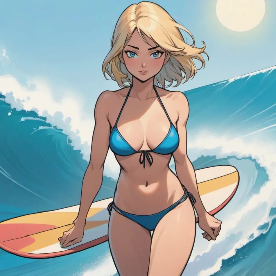 20 Pics Surfer Girl