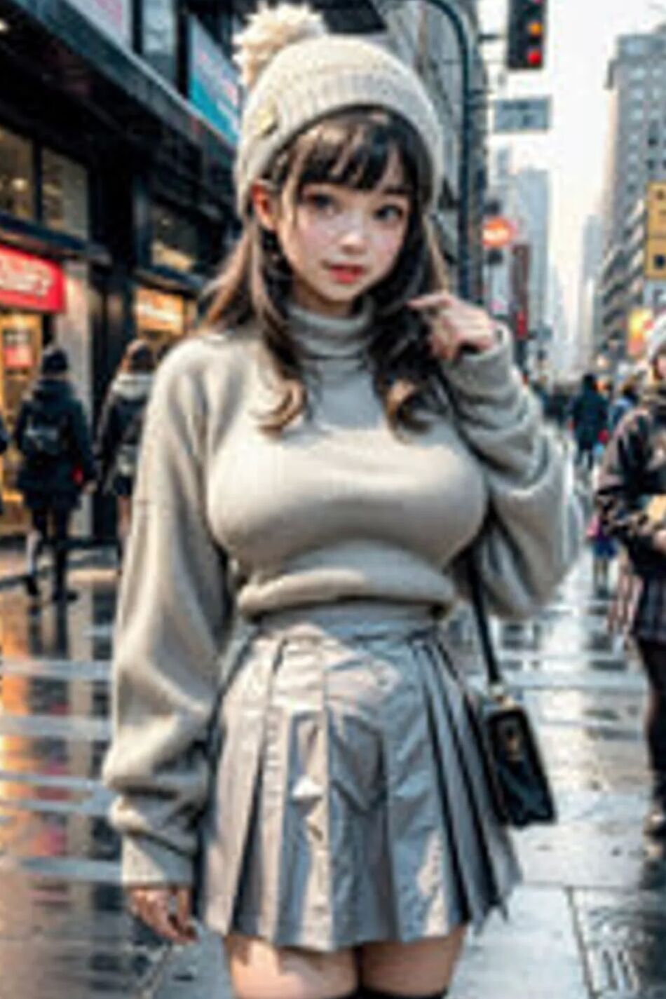巨乳女子のエロ画像20枚
