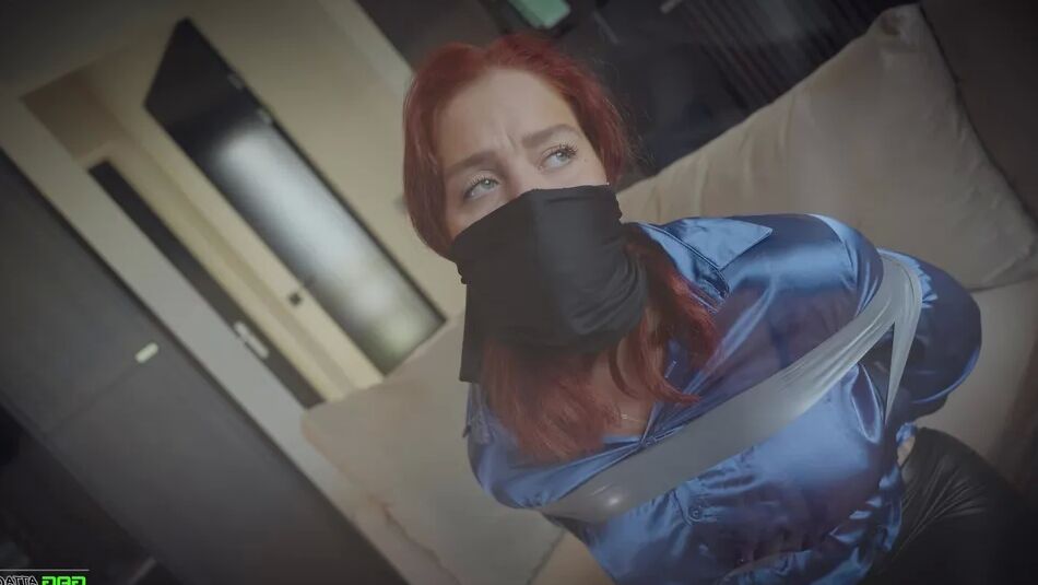 16 Pics Daisy - Secretary Tape Bondage