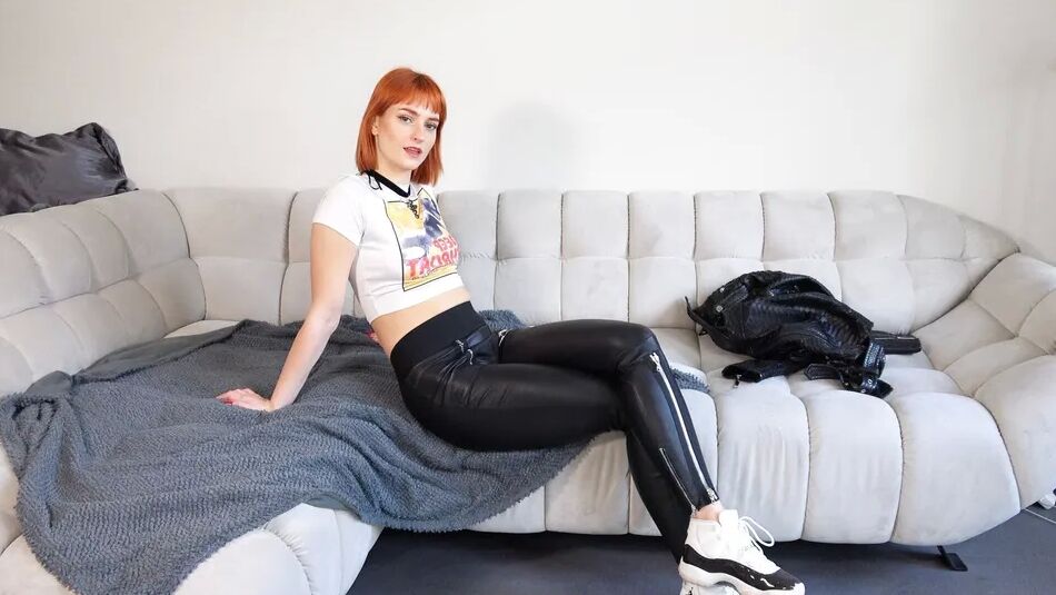 12 Pics German Skinny Redhead Teen Dolly Dyson at Casting Fuck