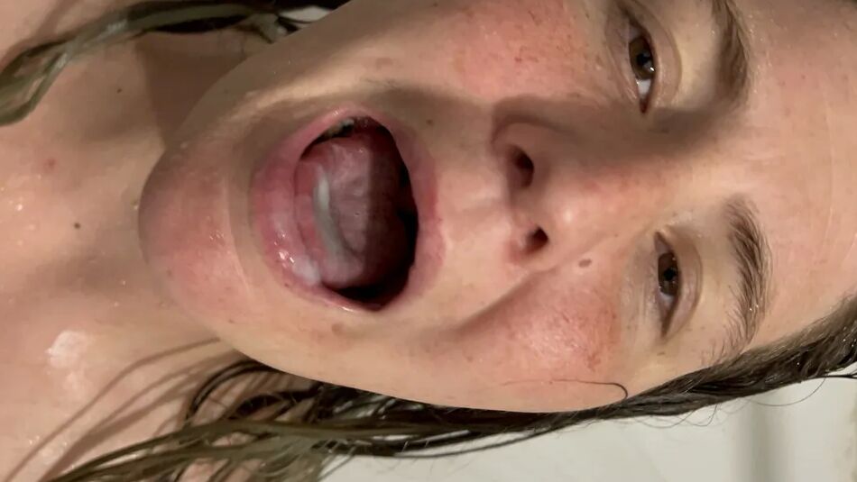 6 Pics Cum in mouth
