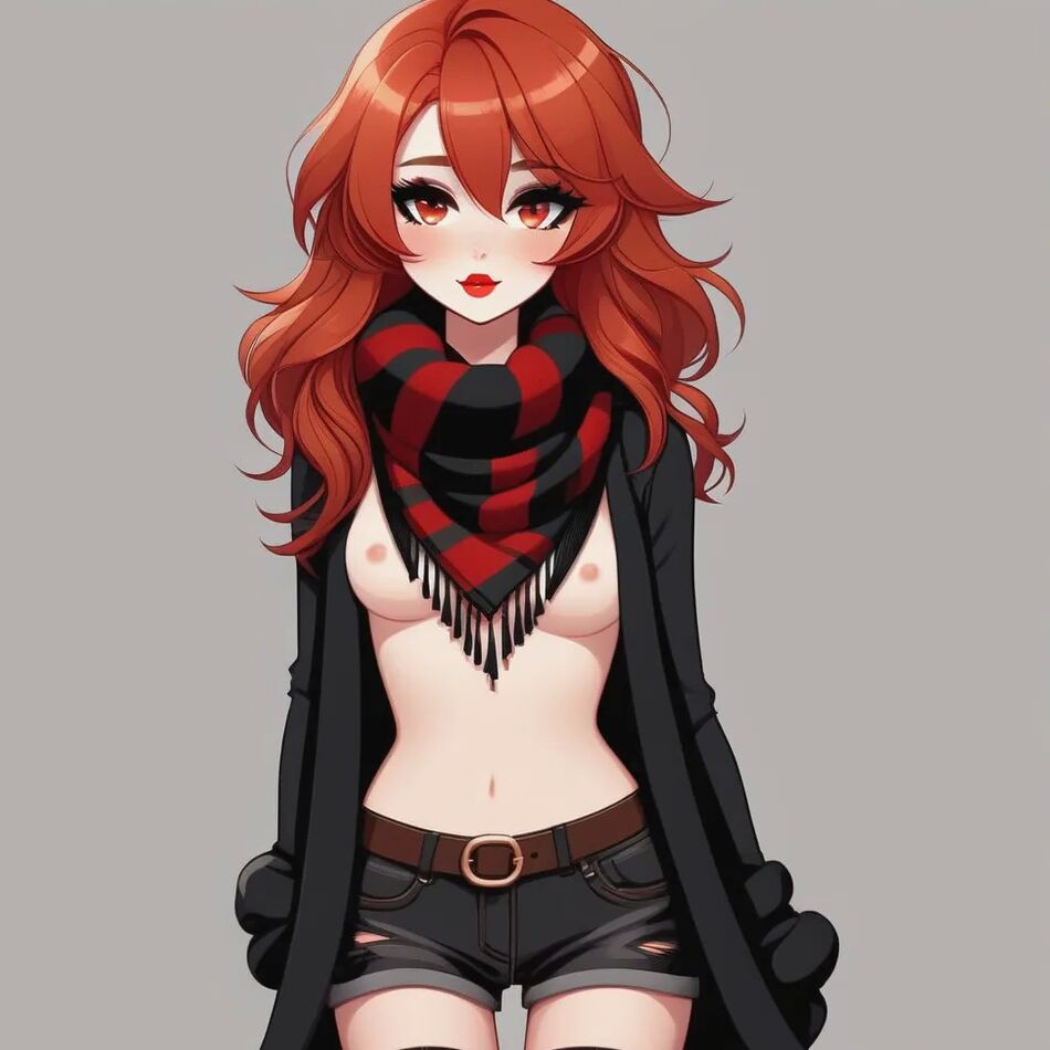 20 Pics Red Scarf