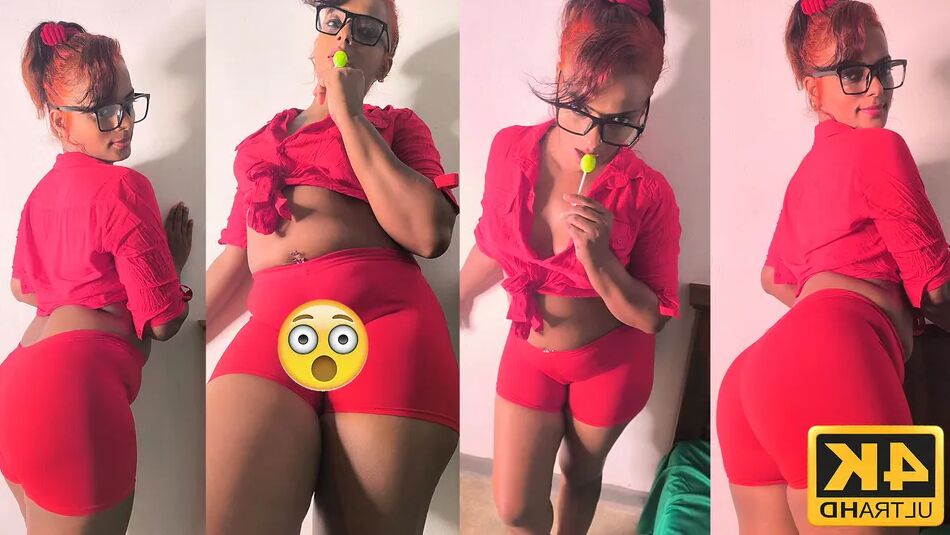 7 Pics red big booty