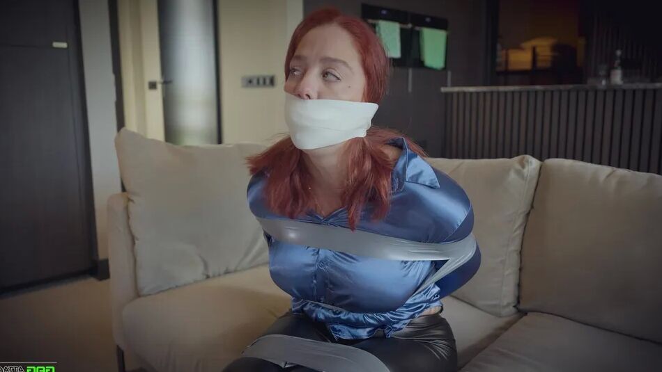 16 Pics Daisy - Secretary Tape Bondage
