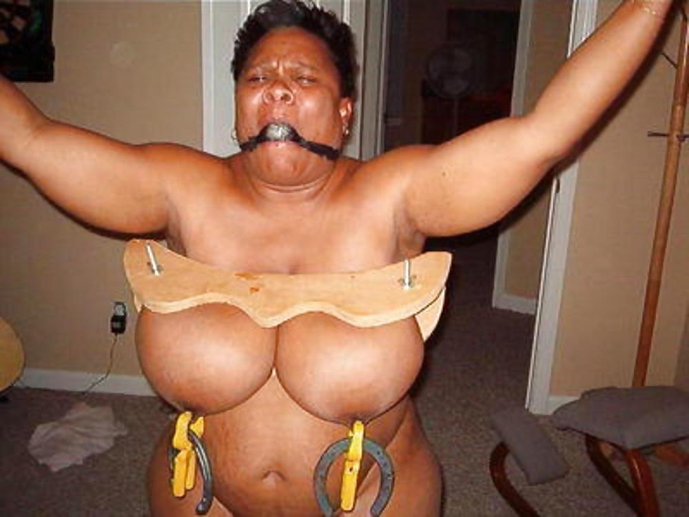 25P Ebony sluts tied up an abuse