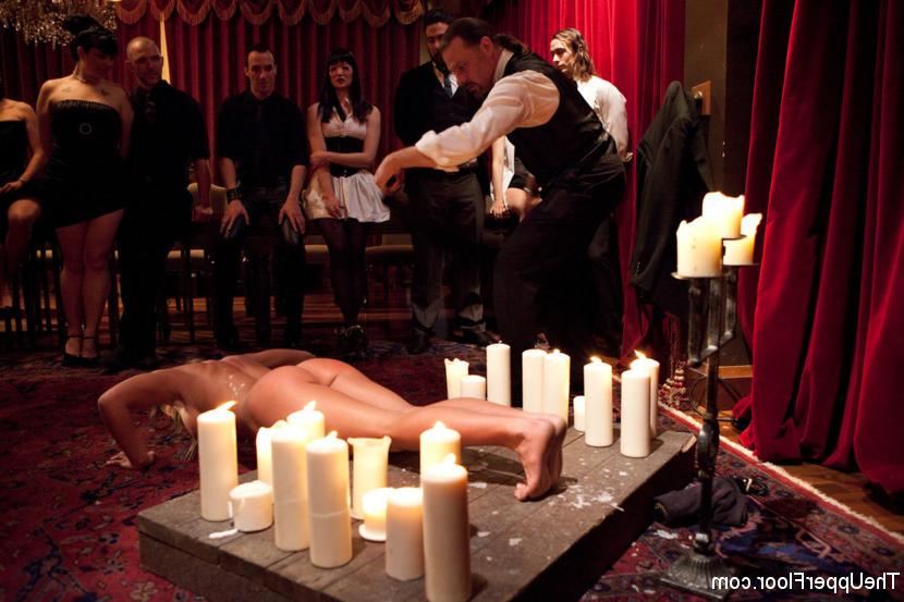 15P Ariel X is pushed for the rest of the evening with bondage &amp;amp; fucking machines on