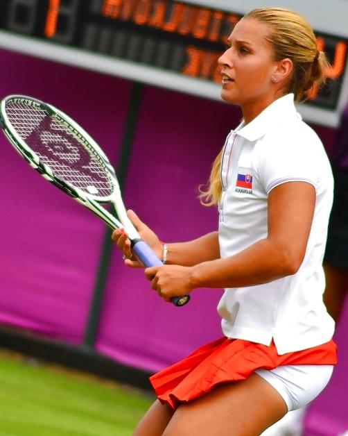 25P Adorable Tennis Player Dominika Cibulkova
