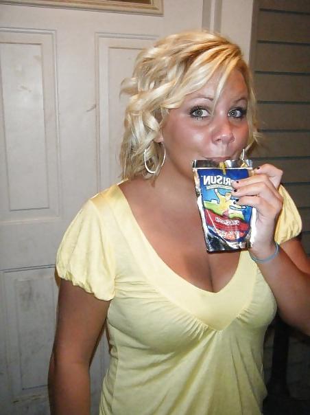6P Adorable Lindsey and her big tits