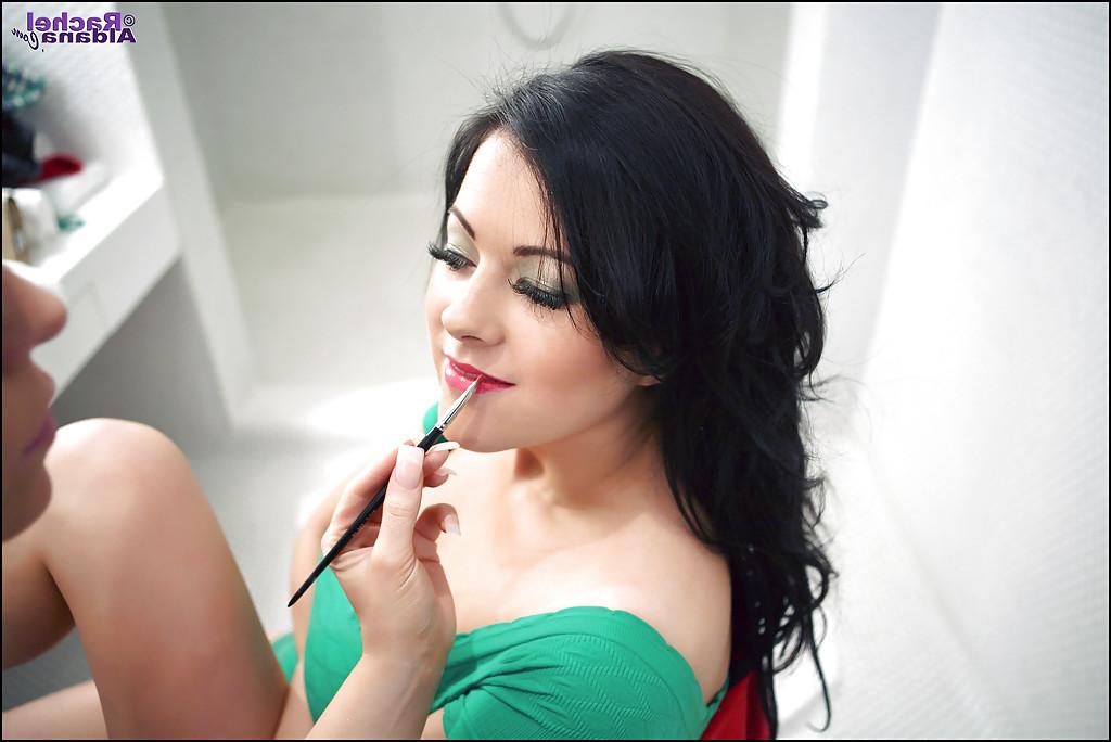 12P Adorable babe Rachel Aldana showcasing her jaw-dropping big tits