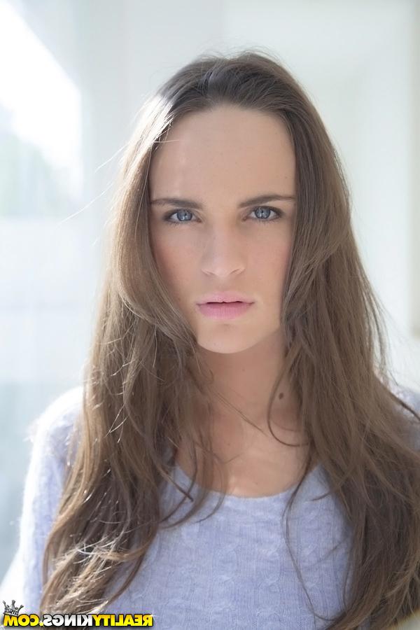 16P Adorable teenage girl Teal Conrad slowly uncovering her tempting curves