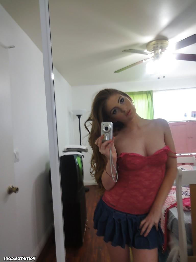 16P Loveable teen babe Faye Regan stripping and picturing herself