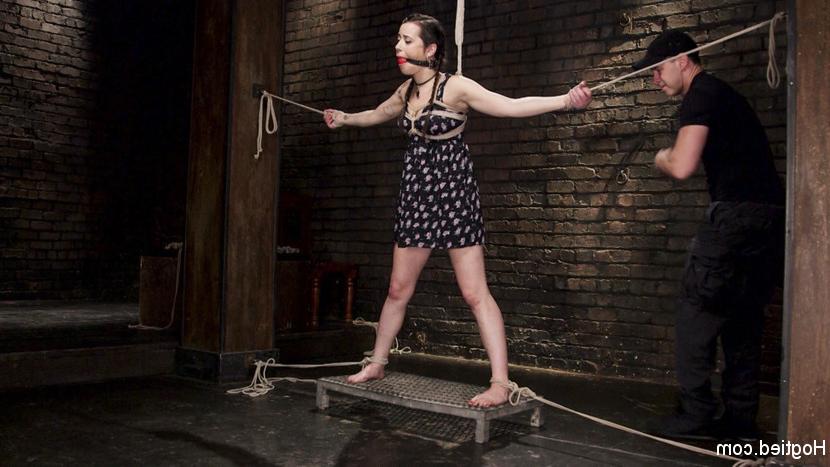 15P Tightest bondage and most inescapable orgasms on the web! Sexy little rope slut 