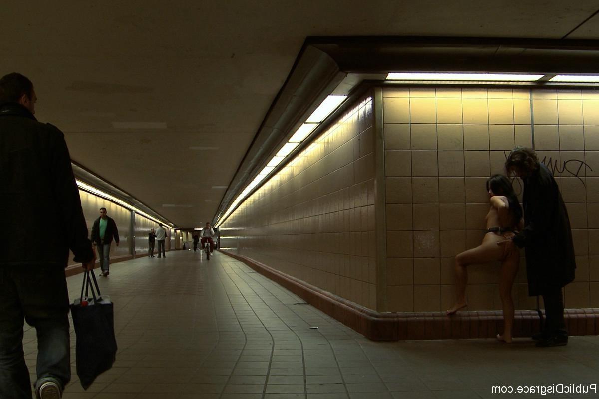 24P European beauty, Amabella is taken into the streets, stripped naked, and made to