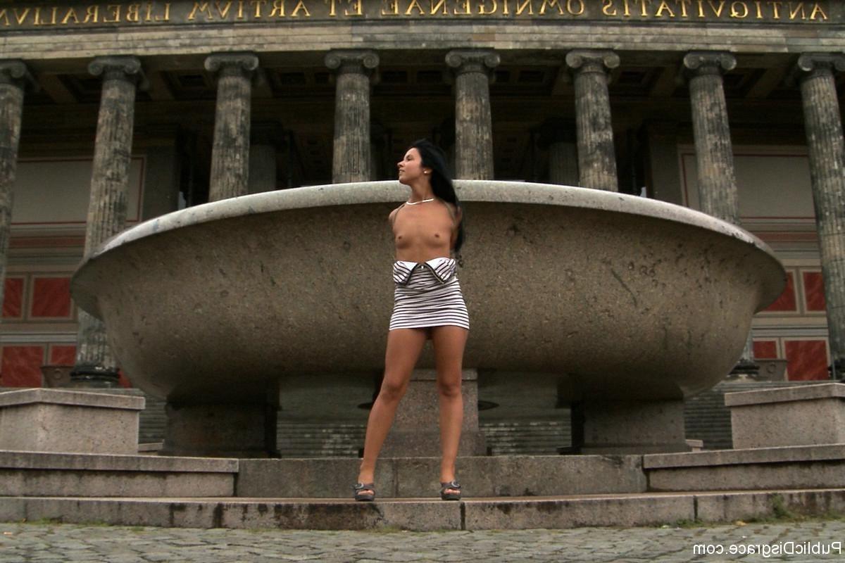 24P Tina Martinez knew she would be tied up, naked, and fucked in the streets, but s