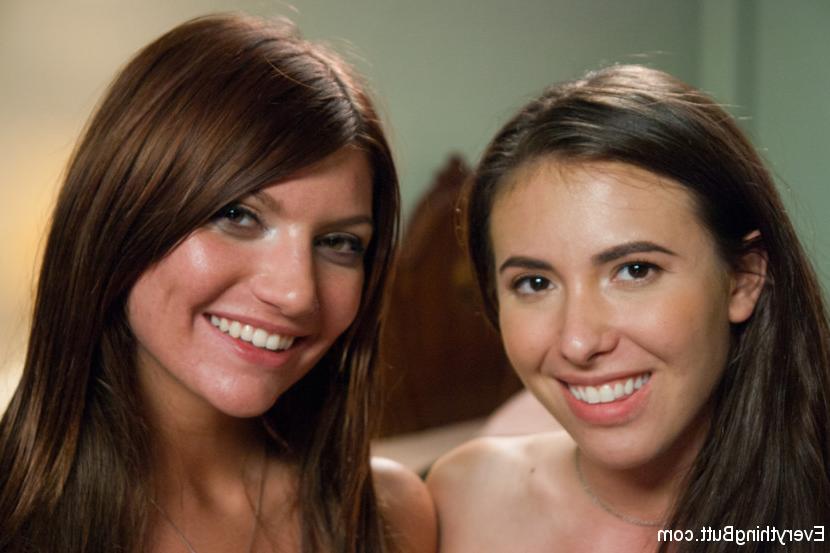 15P Two super hot girls Casey Calvert and Cassandra Nix take their anal game to the 