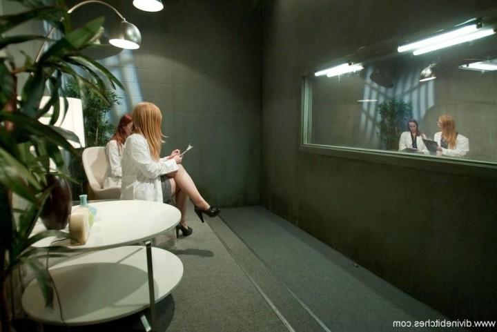 24P 3 sadistic lesbian scientists are delighted when a new specimen is admitted to t