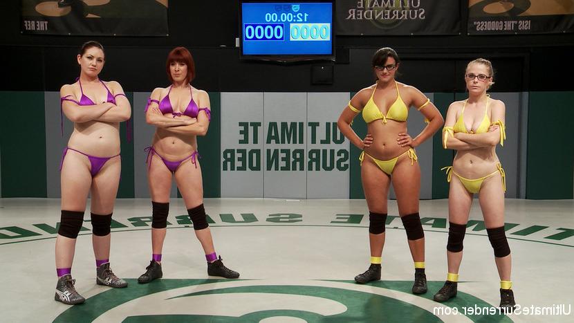 15P It's Penny Pax's first time on the mat. It takes ovaries of steal to jump into a