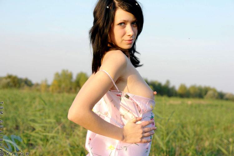 14P Adorable teenie loves getting naked publicly check out her tight ass