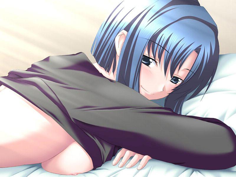 19P Adorable teen hentai girls in skirts and high striped stockings