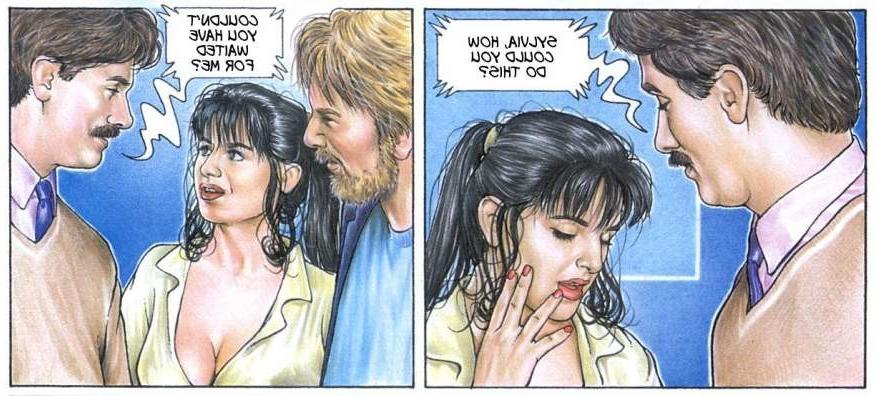 16P Abuse at home adult  sex comic