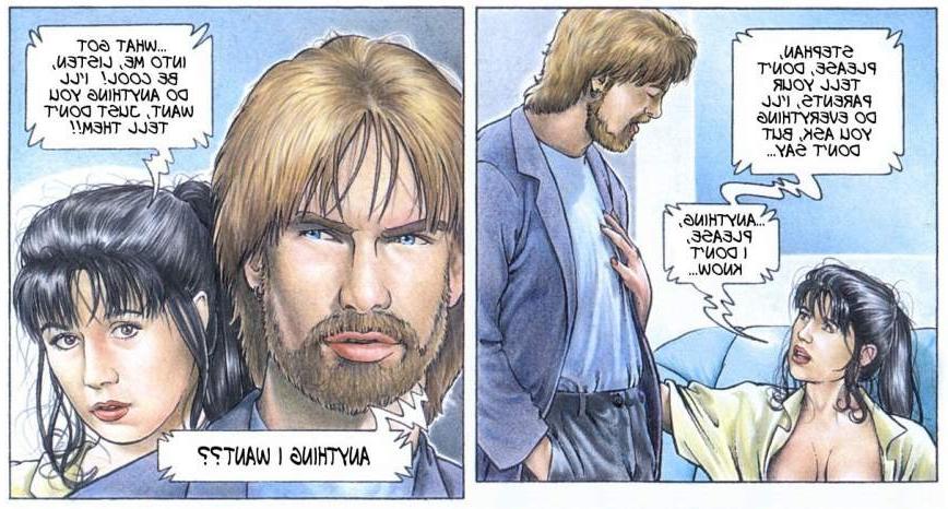 16P Abuse at home adult  sex comic