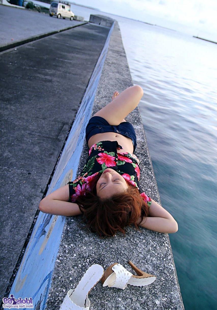 16P Lovely and hot teen model shows her hot stuff