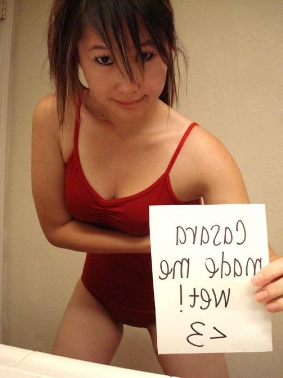 16P Adorable asian babe sucking huge black cock with passion